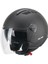 116A Aır Açık Kask Siyah Uzun Vizör+Güneş Vizörlü -Xl 4