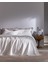 Feolette Çift Kişilik Yatak Örtüsü - Beyaz 1