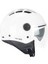 116A Aır Açık Kask Beyaz Uzun Vizör+Güneş Vizörlü -S 1