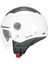 116A Aır Açık Kask Beyaz Uzun Vizör+Güneş Vizörlü -S 2