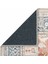 Beylerbeyi By 802 Bej Vintage Halı Oda Salon Halısı Yıkanabilir Eskitme Halı Dokuma Şönil Halı 5