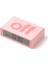 Flip Mini Şarj Edilebilir Alarm Saat Pembe 3