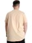 Modexl 20031 Battal T-Shırt-Bej 4