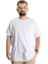 Modexl 20031 Battal T-Shırt-Beyaz 1