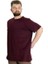 Modexl 20031 Battal T-Shırt-Mürdüm 3