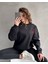 Kalp Işlemeli Ami Oversize Şardonlu Sweatshirt 1