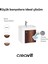 Font Lavabo Dolabı 50 cm Beyaz-Bakır 4