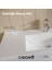 Kayra Lavabo Dolabı Kapaklı 100CM Mat Beyaz 4