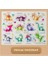Çocuk Erken Öğrenme Puzzle Handy Board 1-3 Yaş Hazine Eşleştirme Yapboz Puzzle Puzzle Tahtası Puzzle Blok Oyuncaklar (Yurt Dışından) 1