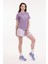 W-Yuly Tee 5fx Mor Kadın Kısa Kol T-Shirt 3
