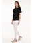 W-Kepy Long Tee 5fx Siyah Kadın Kısa Kol T-Shirt 3