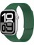 Apple Watch 10 46MM Kabartma Deri Desenli Güçlü Mıknatıs Yapılı Silikon Kordon Kayış 1