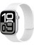 Apple Watch 44MM Kabartma Deri Desenli Güçlü Mıknatıs Yapılı Silikon Kordon Kayış 1