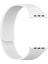 Apple Watch 44MM Kabartma Deri Desenli Güçlü Mıknatıs Yapılı Silikon Kordon Kayış 2