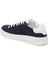 Lacivert Hakiki Süet Deri Erkek Sneaker - E24I1AY56751-D44 2