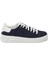 Lacivert Hakiki Süet Deri Erkek Sneaker - E24I1AY56751-D44 3