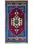 El Dokuma Yün Geleneksel Taşpınar Halısı (53 x 103 cm , 0.55 M²) 1