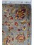Afgan Binbirgece El Dokuma Gri Renk Halı (176 x 243 cm , 4.27 M²) 2