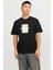 Jack & Jones Jcotarmac Camo Front Tee Siyah Erkek Kısa Kol T-Shirt 1