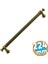 Mobilya Çekmece Mutfak Dolabı Dolap Kapak Kulpları Kulb Kulpu Antik Sarı Metal Kulp 224 mm 1