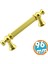 Mobilya Mutfak Çekmece Dolap Dolabı Kulbu Kulpu Kulpları Kulp 96 mm 9.6 cm Mat Gold Altın 1