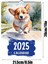 Corgi Takvimi 2025 Köpek Takvimi Duvar Takvimi (Yurt Dışından) 2