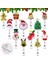 12 Adet Noel Rozeti Makarası Keçe Rozet Tutucu (Yurt Dışından) 1