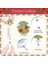 12 Adet Noel Rozeti Makarası Keçe Rozet Tutucu (Yurt Dışından) 2