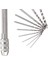 Gümüş El Büküm Matkabı Ağaç Işleme El Delme Aleti 0.8-3.0mm (Yurt Dışından) 4