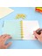 20 Adet Defter Scrapbooking Için Bağlayıcı Halkalar Kitap Diskleri (Altın) (Yurt Dışından) 5