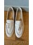 Loro Tokalı Taş Gri Yeni Loafer 3