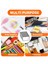 20 Paket Şeffaf Fermuarlı Poşetler, Pvc Su Geçirmez Makyaj Çantası (Yurt Dışından) 2