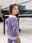 Kız Çocuk Tarz Lila Eşofman Takımı 3
