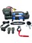 12V 13500 Lb Mavi Sentetik Halatlı Offroad Vinci 1