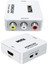 HDMI To Rca Mini Model 1920X1080 Plastik Kasa Çevirici Konvertör (4887) 2