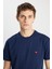 Relaxed Fit Small Logo Erkek T-Shirt MW7NM203877W72 4