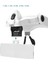 -5 Lens 1.0x-3.5x, 2led Işıklı ile Ayarlanabilir Gözlük BÜYÜTEÇ9892B2 2