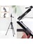 Telefon ve Fotoğraf Makinası Takılabilen Bluetooth Kumandalı 146 cm Tripod 5