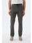 Yeşil Comfort Fit Lastikli Spor Pantolon 2