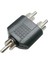 1 Rca Erkek - 2 Rca Erkek Çevirici Jack (4887) 1