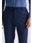 Lacivert Comfort Fit Lastikli Spor Pantolon 3