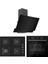 Fryart Sc Serisi Wok'lu Siyah 3'lü Ankastre Set ( XE63CS-SC405-D063 ) 1