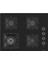 Fryart Sc Serisi Wok'lu Siyah 3'lü Ankastre Set ( XE63CS-SC405-D063 ) 3