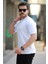 Baskılı Bisiklet Yaka Tshirt 3