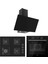 Fryart Sc Serisi Wok'lu Siyah 3'lü Ankastre Set ( XE63CS-SC405-D077 ) 1