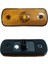 24V Tek Ledli Dorse Lamba Side Marker Turuncu (Soketli) 1