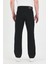 Erkek Baggy Fit Kot Pantolon Siyah 4