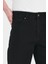 Erkek Baggy Fit Kot Pantolon Siyah 5