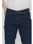 Regular Fit Likralı Erkek Denim Kot Pantolon Lacivert 4