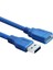 USB 3.0 HDD Harddisk Bilgisayar Uzatma Kablosu 1.5 Metre 2
